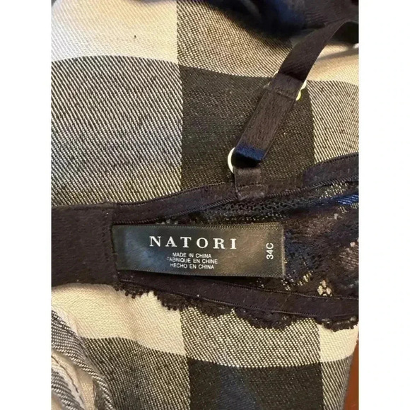 NATORI black bra size 34C - Picture 4 of 5